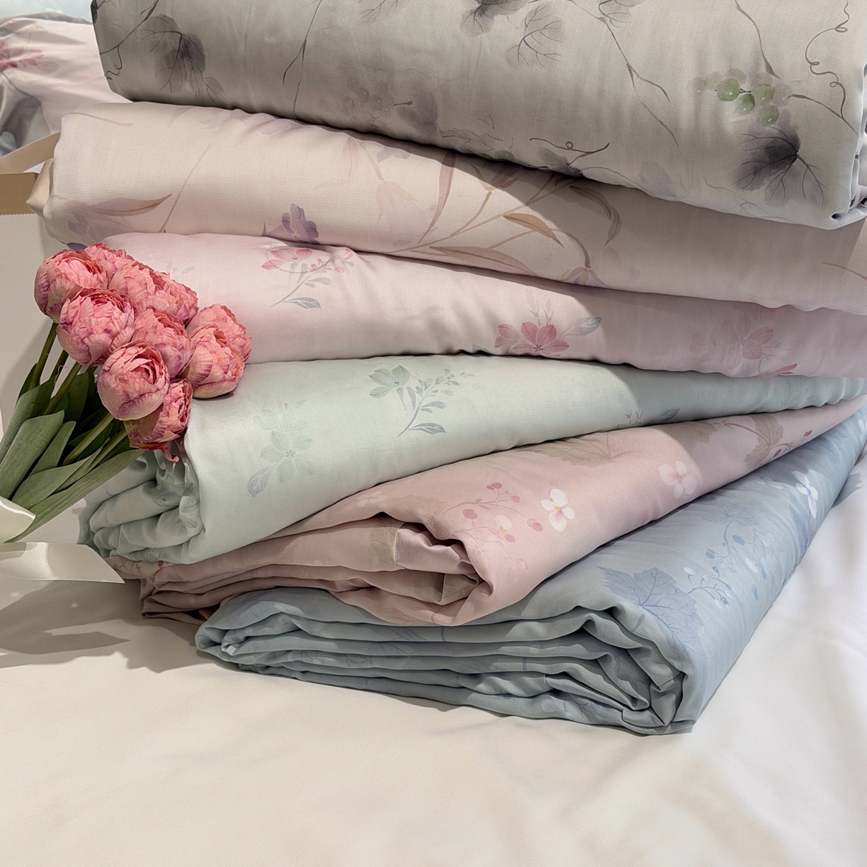 91家纺网 家纺一手货源 找家纺 （总）ROZ home 蕊姿家居 2026新款天丝棉夏被夏凉被空调被