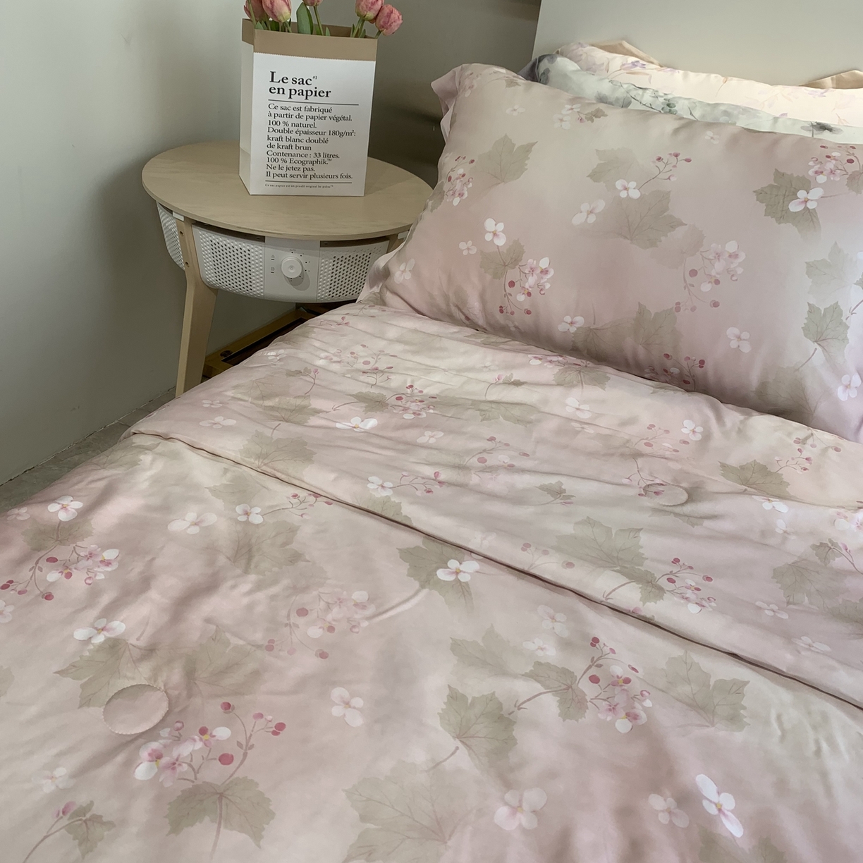 91家纺网 家纺一手货源 找家纺 ROZ home 蕊姿家居 2026新款天丝棉夏被夏凉被空调被 秋海棠-粉