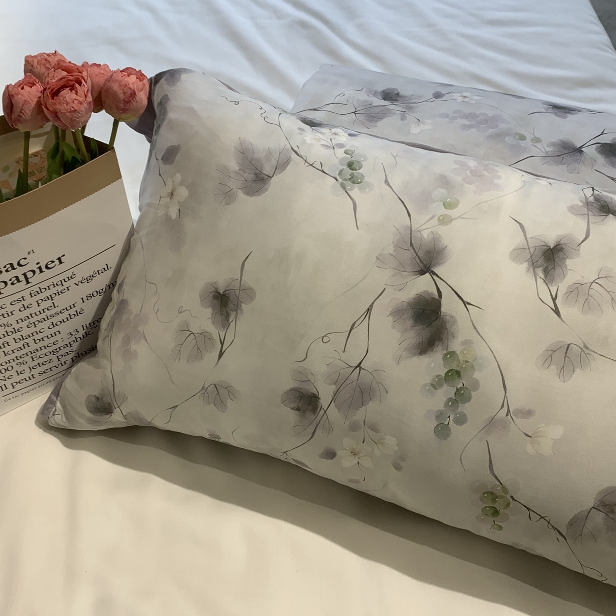 91家纺网 家纺一手货源 找家纺 ROZ home 蕊姿家居 2026新款天丝棉夏被夏凉被空调被 葡萄-绿