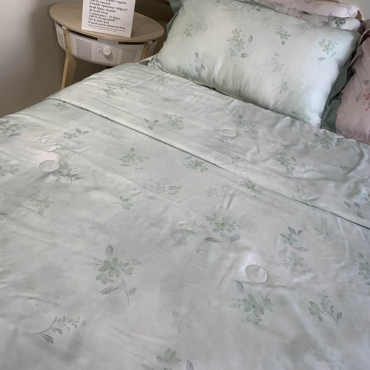 91家纺网 家纺一手货源 找家纺 ROZ home 蕊姿家居 2026新款天丝棉夏被夏凉被空调被 浮香-绿