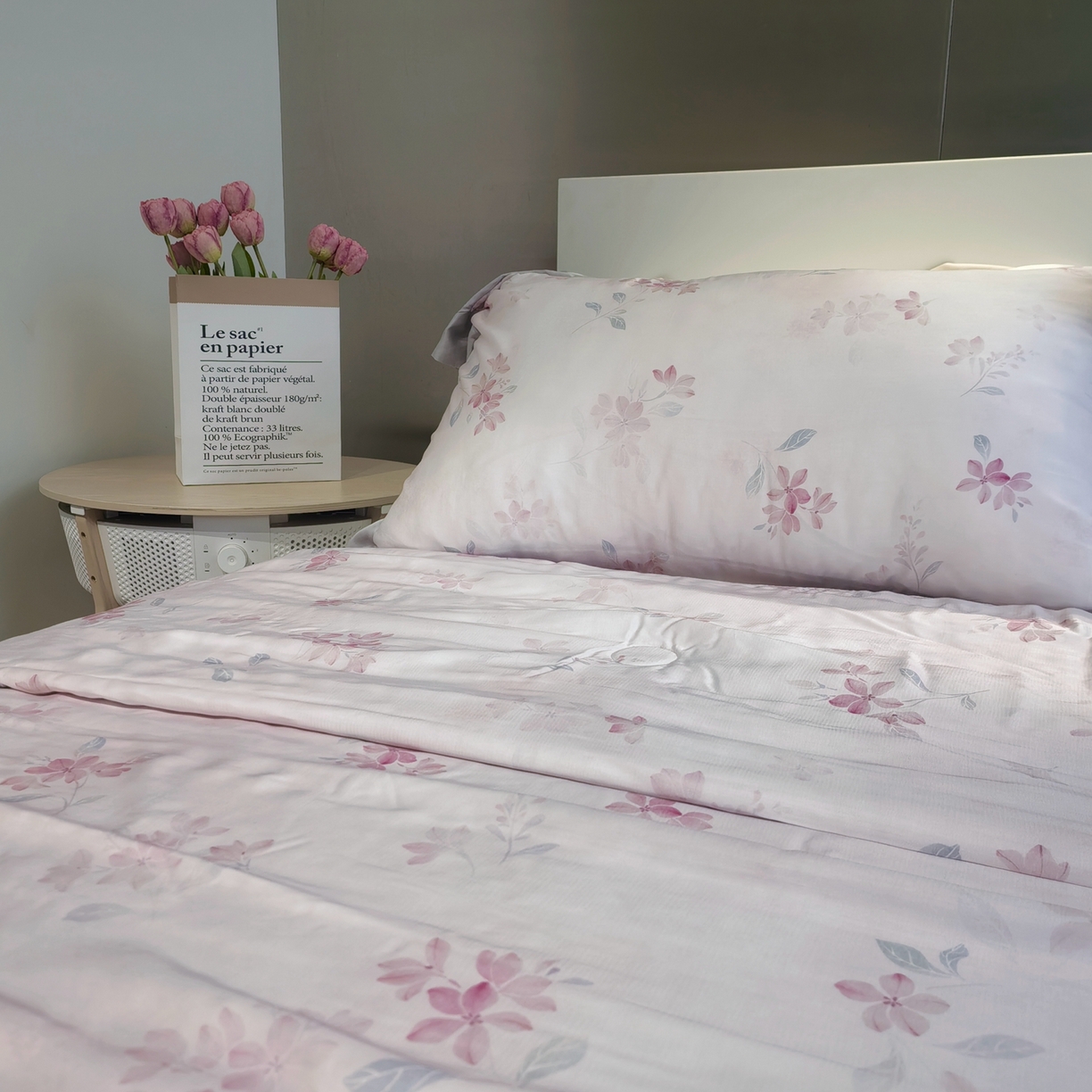 91家纺网 家纺一手货源 找家纺 ROZ home 蕊姿家居 2026新款天丝棉夏被夏凉被空调被 浮香-粉