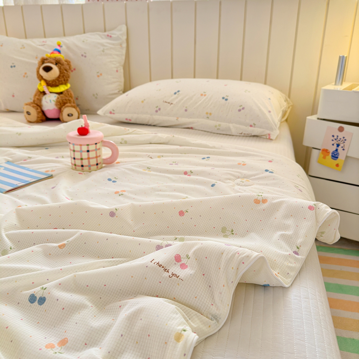 91家纺网 家纺一手货源 找家纺 （总）寐居家纺 2026新款清爽凉感丝夏被夏凉被空调被