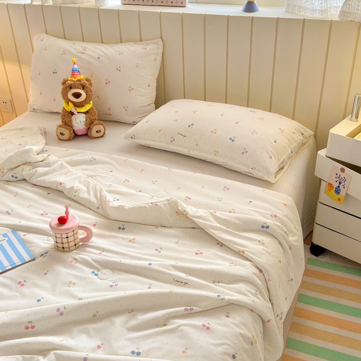 91家纺网 家纺一手货源 找家纺 （总）寐居家纺 2026新款清爽凉感丝夏被夏凉被空调被