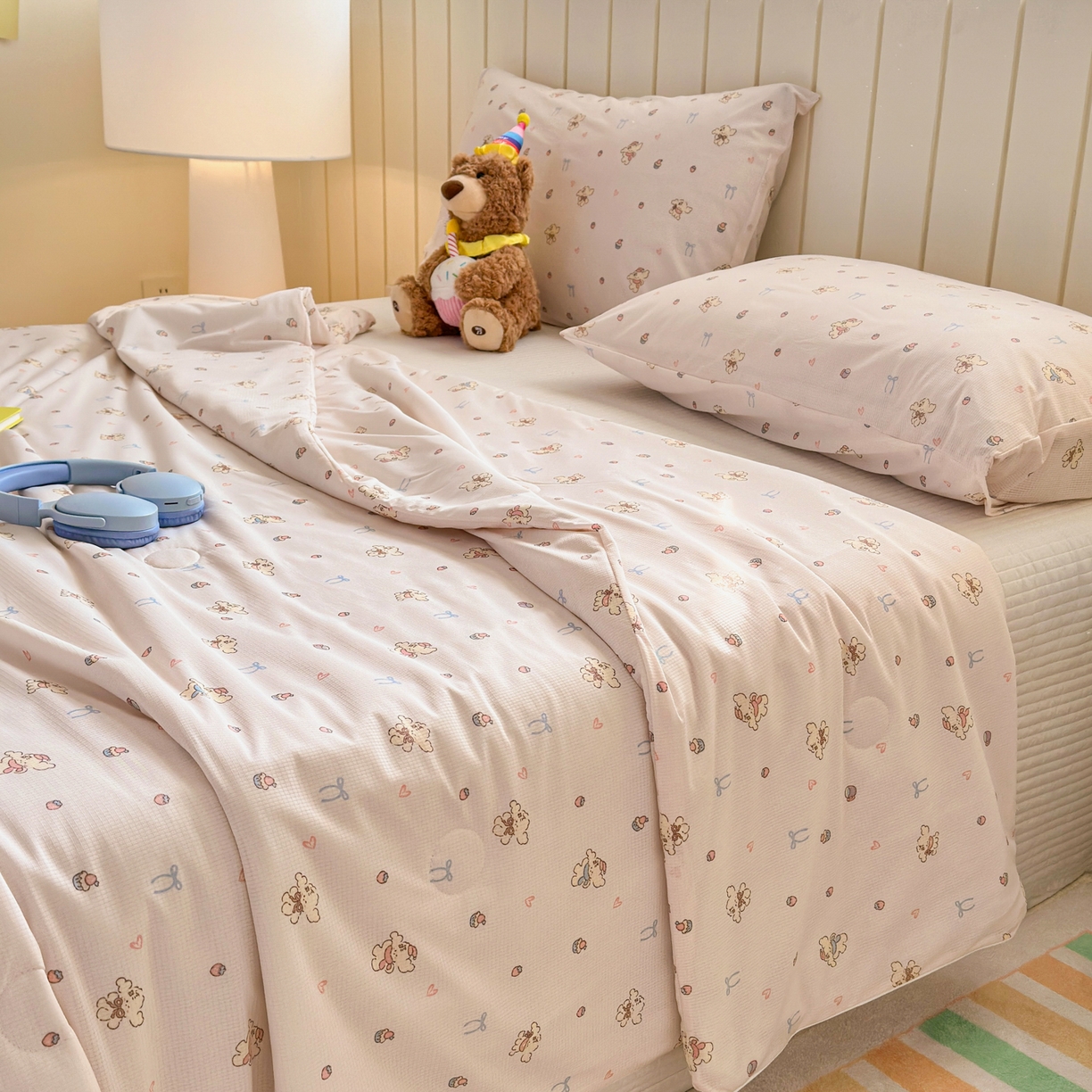 91家纺网 家纺一手货源 找家纺 （总）寐居家纺 2026新款清爽凉感丝夏被夏凉被空调被