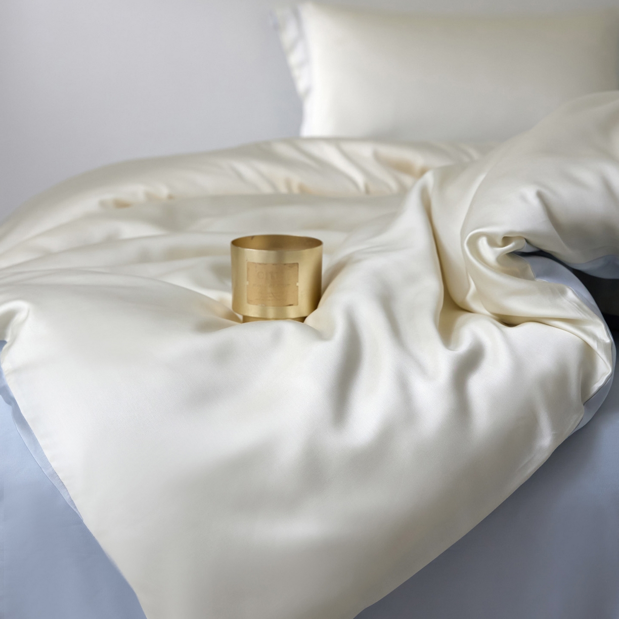 91家纺网 家纺一手货源 找家纺 （总）花愿（原花纪） 2026春夏新款全棉纯棉纯色双拼四件套-安娜