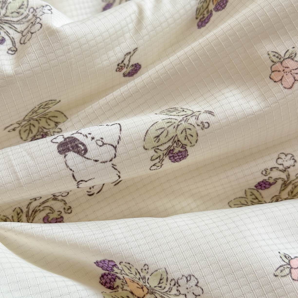 91家纺网 家纺一手货源 找家纺 寐居家纺 2026新款清爽凉感丝夏被夏凉被空调被 花间紫葡