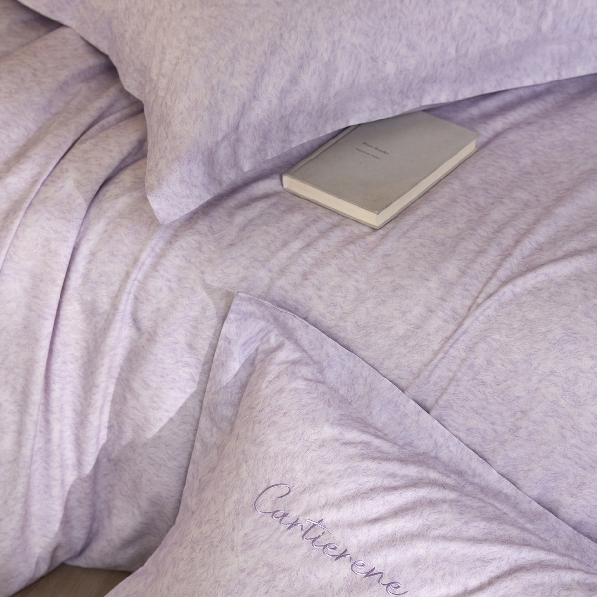 91家纺网 家纺一手货源 找家纺 花愿（原花纪） 2026新款全棉纯棉刺绣数码印花四件套-蒂娜 蒂娜-豆蔻紫