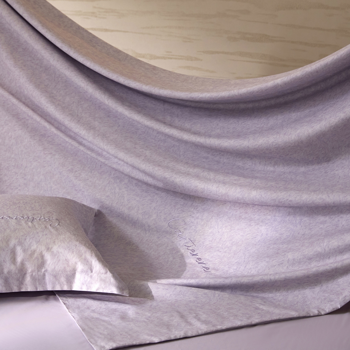 91家纺网 家纺一手货源 找家纺 花愿（原花纪） 2026新款全棉纯棉刺绣数码印花四件套-蒂娜 蒂娜-豆蔻紫