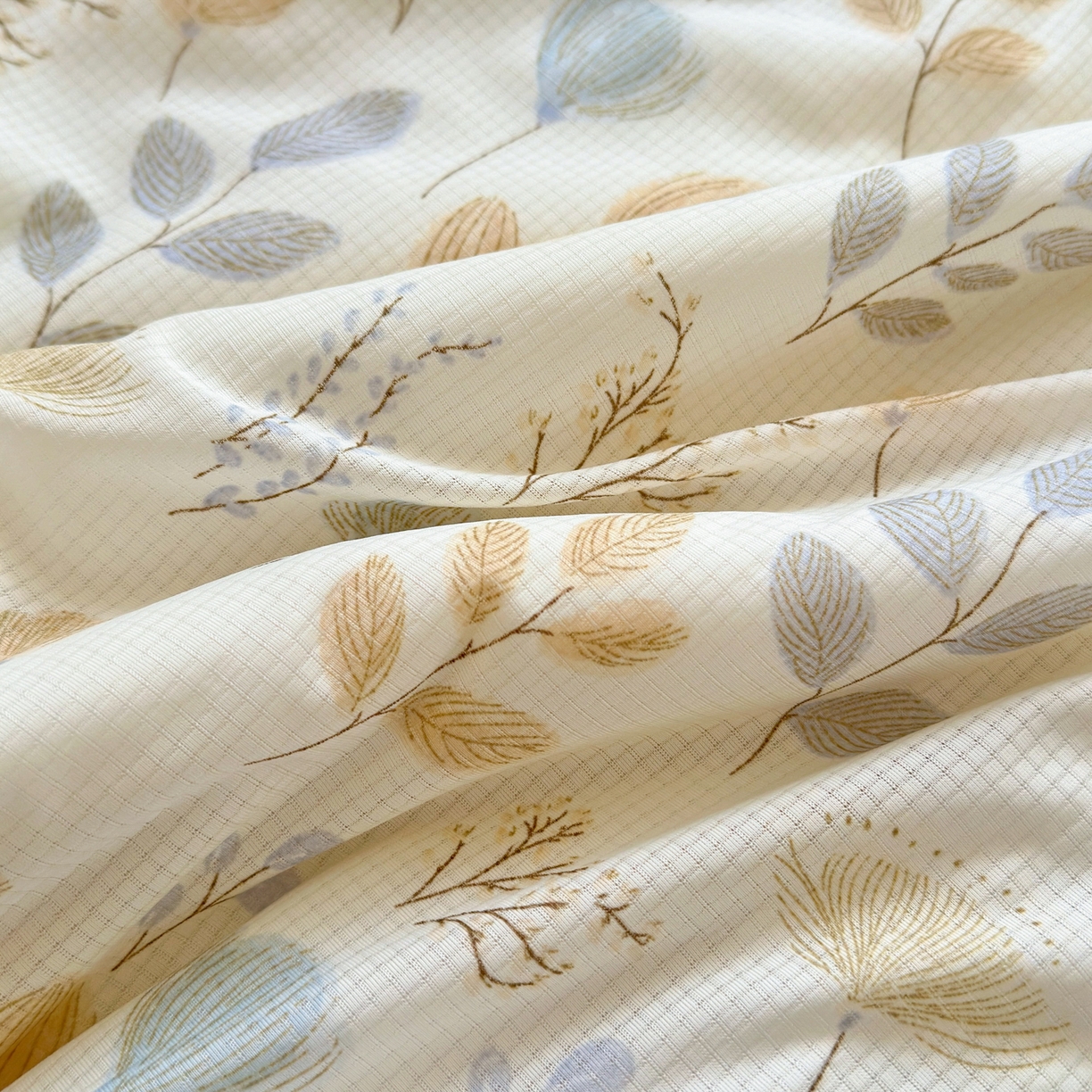 91家纺网 家纺一手货源 找家纺 寐居家纺 2026新款清爽凉感丝夏被夏凉被空调被 秋野织野