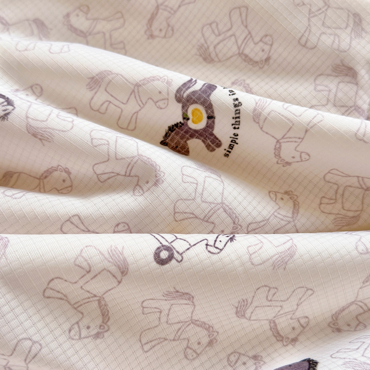 91家纺网 家纺一手货源 找家纺 寐居家纺 2026新款清爽凉感丝夏被夏凉被空调被 童梦木马