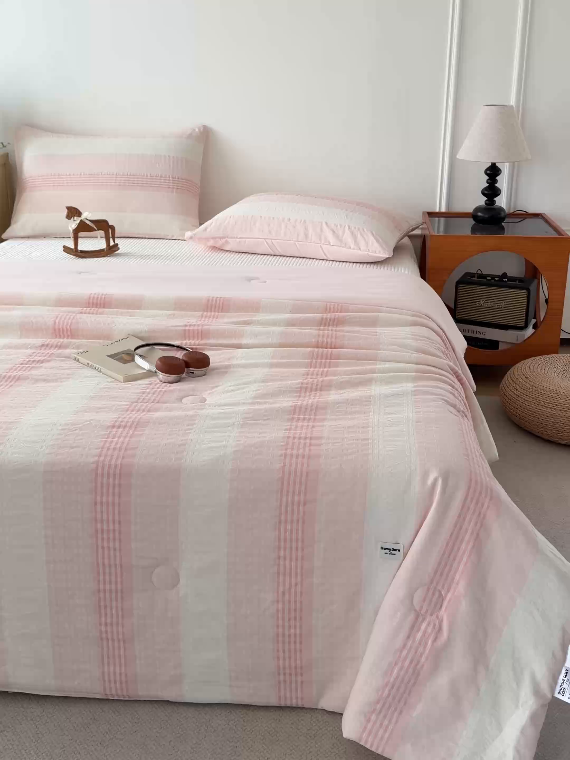 91家纺网 家纺一手货源 找家纺 （总）寐居家纺 2026新款柔软素织提花夏被夏凉被空调被