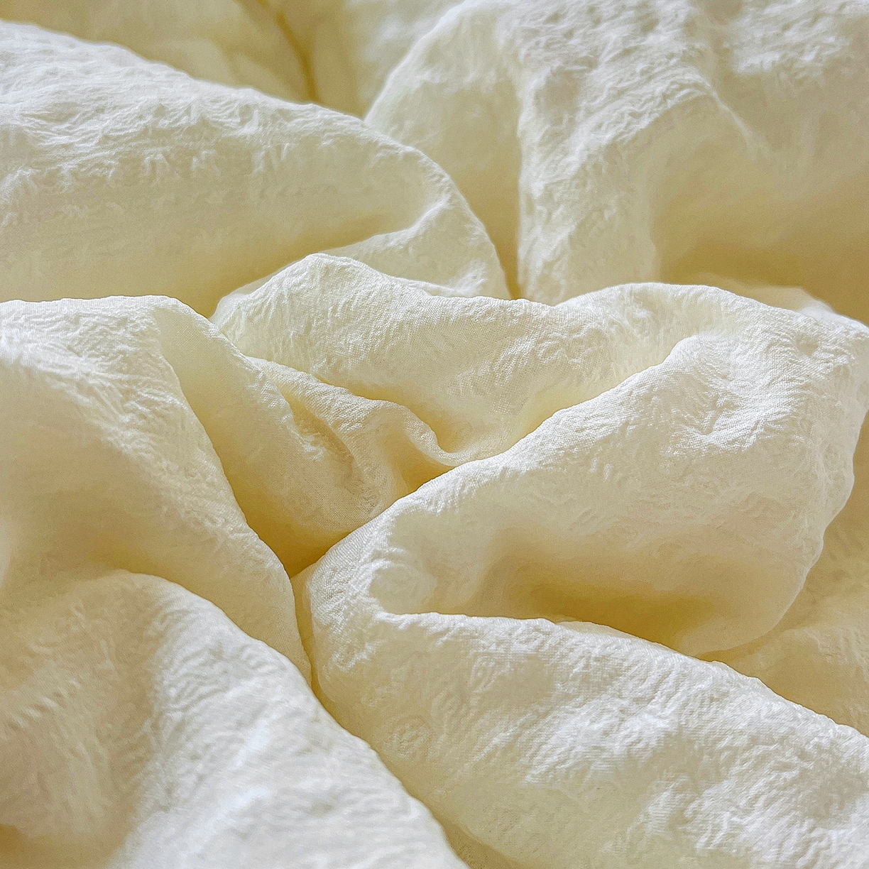 91家纺网 家纺一手货源 找家纺 寐居家纺 2026新款A类韩式提花泡芙夏被夏凉被空调被 米柔泡芙