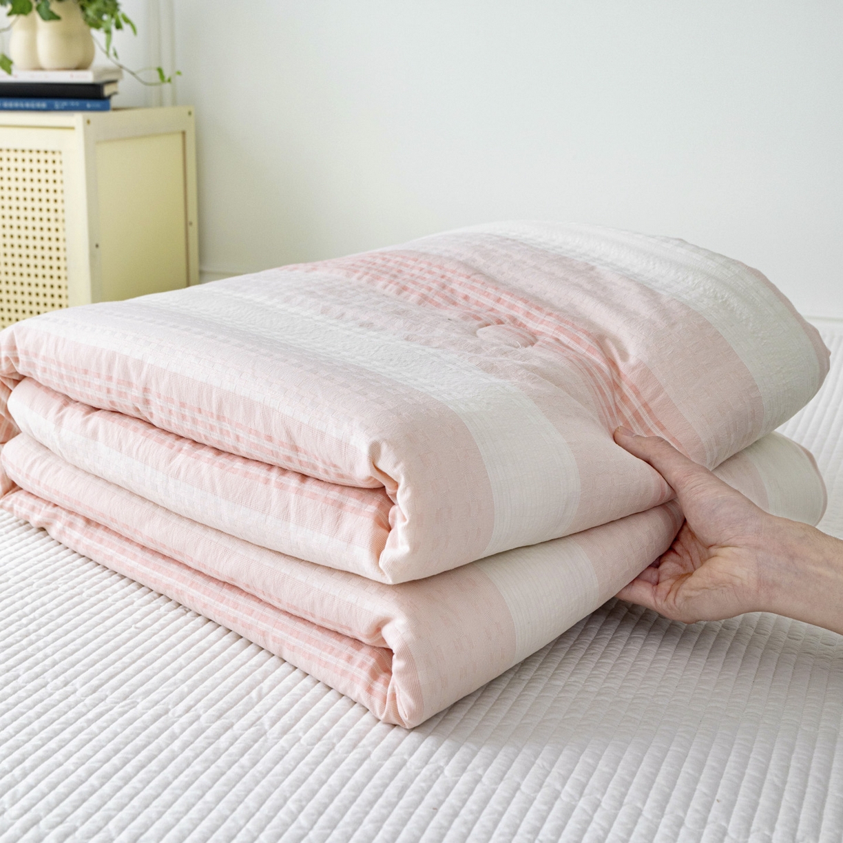 91家纺网 家纺一手货源 找家纺 （总）寐居家纺 2026新款柔软素织提花夏被夏凉被空调被