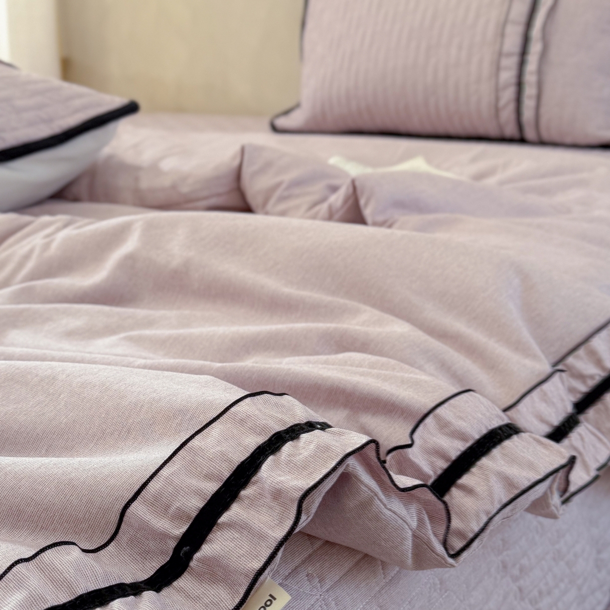 91家纺网 家纺一手货源 找家纺 （总）寐居家纺 2026新款雨露麻夏被床盖四件套