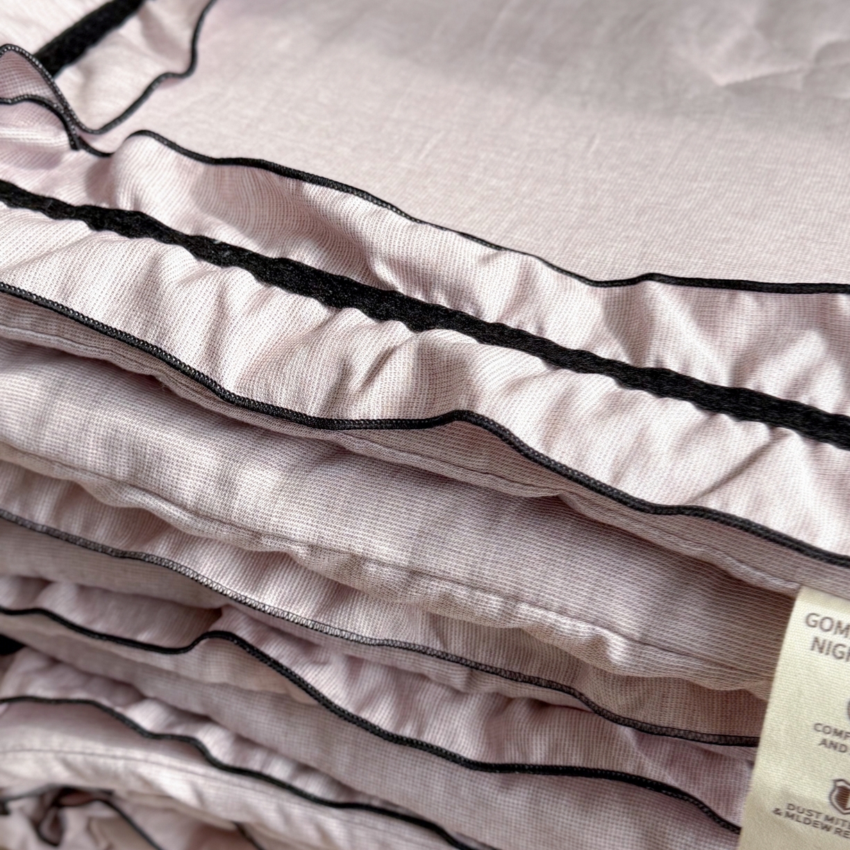 91家纺网 家纺一手货源 找家纺 寐居家纺 2026新款雨露麻夏被床盖四件套 雨露-豆沙紫