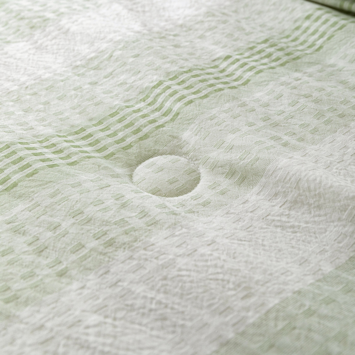 91家纺网 家纺一手货源 找家纺 寐居家纺 2026新款柔软素织提花夏被夏凉被空调被 素织·浅绿