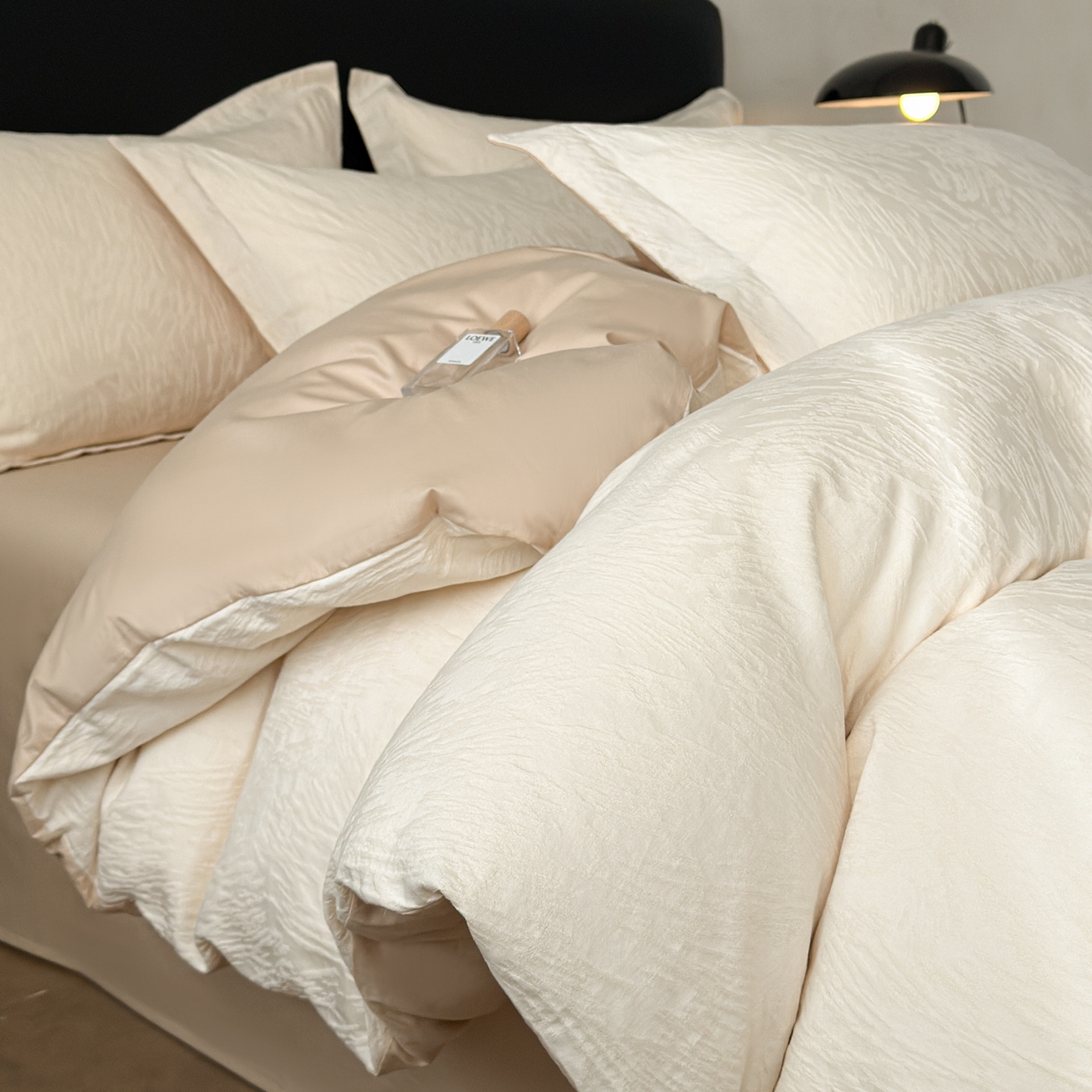 91家纺网 家纺一手货源 找家纺 （总）慕尚家纺 2026新款A类60支长绒棉纯棉提花贡缎大提花光泽绸缎感四件套