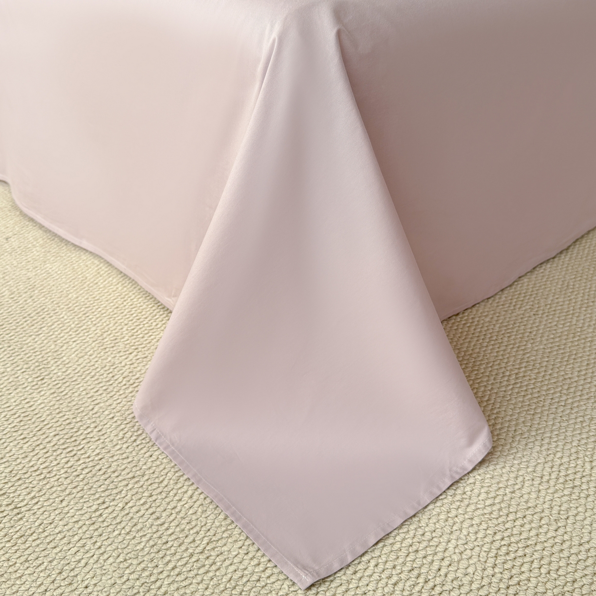 91家纺网 家纺一手货源 找家纺 慕尚家纺 2026新款A类60支长绒棉纯棉提花贡缎大提花光泽绸缎感四件套 香草紫