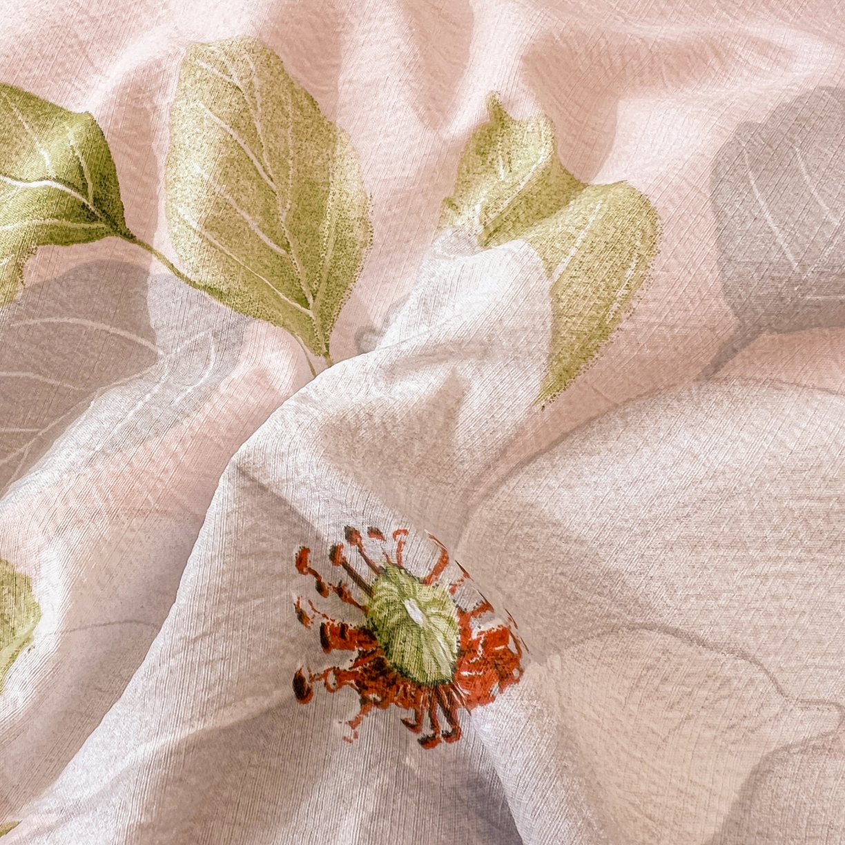 91家纺网 家纺一手货源 找家纺 提花大世界 2026新款冰肤纱法式花边凉感夏被夏凉被空调被被套凉席三件套床盖夹棉四件套 春日桃李