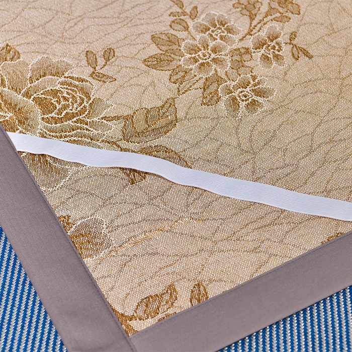 91家纺网 家纺一手货源 找家纺 小牛席业 2026新款对角绣冰藤双面席凉席席子 对角绣花-冰藤双面席海蓝