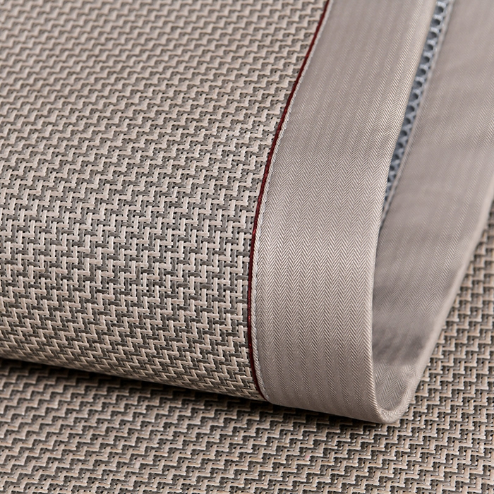 91家纺网 家纺一手货源 找家纺 （总）小牛席业 2026新款加厚古藤席经典皮革标凉席席子