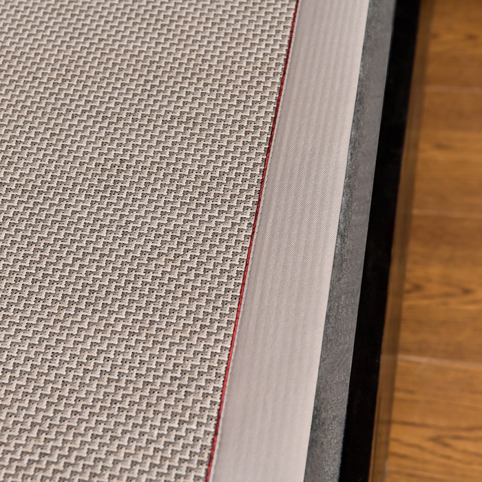 91家纺网 家纺一手货源 找家纺 小牛席业 2026新款加厚古藤席经典皮革标凉席席子 加厚古藤席-经典皮革标（浅灰）