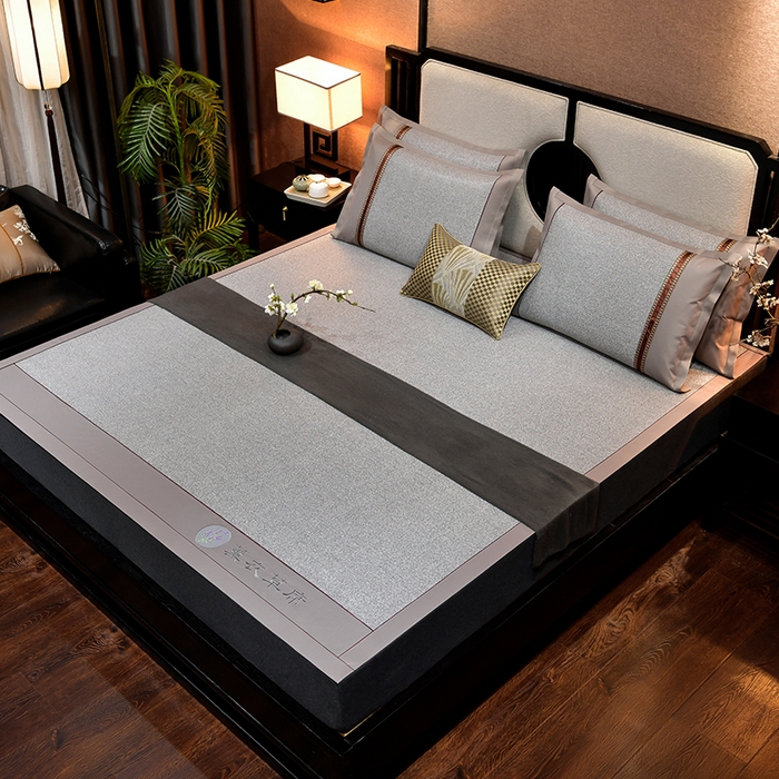 91家纺网 家纺一手货源 找家纺 （总）小牛席业 2026新款加厚款经典藤席面薰衣草清香席凉席席子