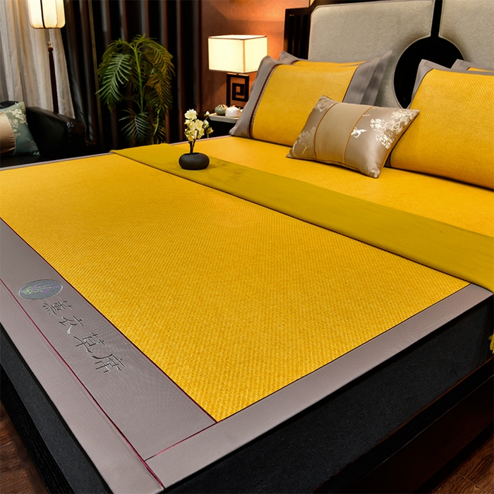 小牛席业 2026新款加厚款经典藤席面薰衣草清香席凉席席子 薰衣草清香席-黄藤