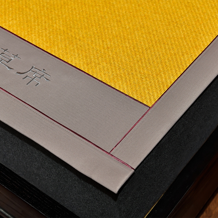 91家纺网 家纺一手货源 找家纺 小牛席业 2026新款加厚款经典藤席面薰衣草清香席凉席席子 薰衣草清香席-黄藤