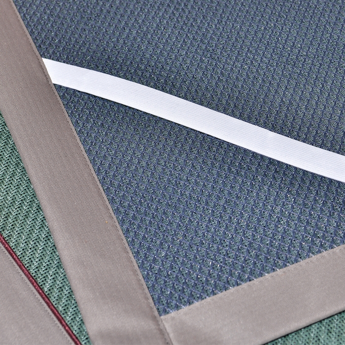 91家纺网 家纺一手货源 找家纺 小牛席业 2026新款加厚款经典藤席面薰衣草清香席凉席席子 薰衣草清香席-墨绿