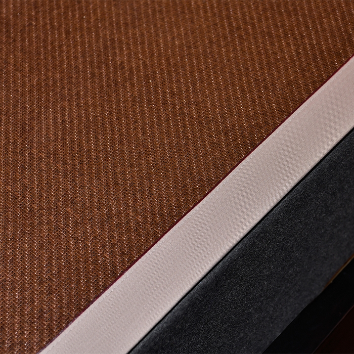 91家纺网 家纺一手货源 找家纺 小牛席业 2026新款加厚款经典藤席面薰衣草清香席凉席席子 薰衣草清香席-黑咖