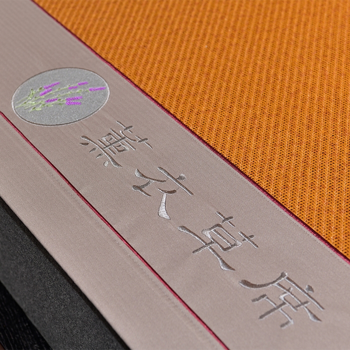 91家纺网 家纺一手货源 找家纺 小牛席业 2026新款加厚款经典藤席面薰衣草清香席凉席席子 薰衣草清香席-红棕