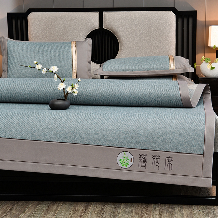 91家纺网 家纺一手货源 找家纺 （总）小牛席业 2026新款纯藤席面经典款薄荷清香双面席凉席席子