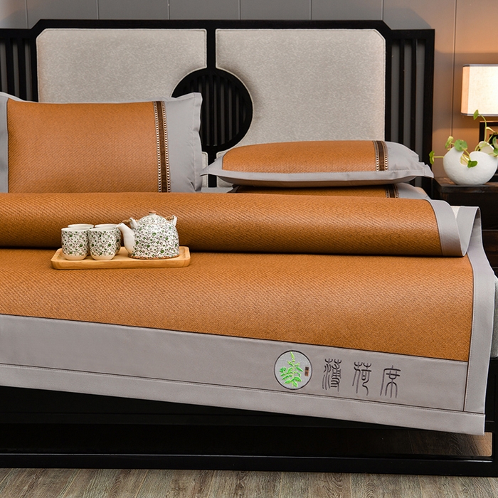 91家纺网 家纺一手货源 找家纺 （总）小牛席业 2026新款纯藤席面经典款薄荷清香双面席凉席席子