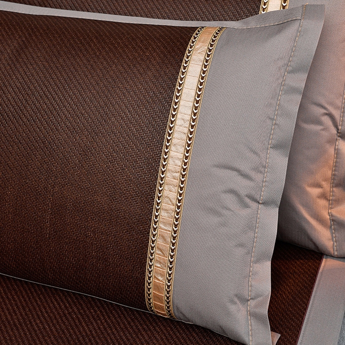 91家纺网 家纺一手货源 找家纺 小牛席业 2026新款纯藤席面经典款薄荷清香双面席凉席席子 薄荷清香席-黑咖