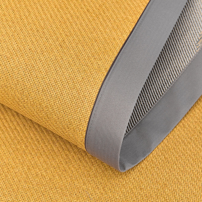 91家纺网 家纺一手货源 找家纺 小牛席业 2026新款纯藤席面经典款薄荷清香双面席凉席席子 薄荷清香席-黄藤