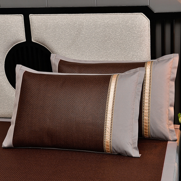 91家纺网 家纺一手货源 找家纺 小牛席业 2026新款纯藤席面经典款薄荷清香双面席凉席席子 薄荷清香席-黑咖