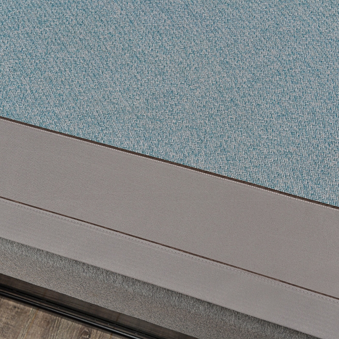 91家纺网 家纺一手货源 找家纺 小牛席业 2026新款纯藤席面经典款薄荷清香双面席凉席席子 薄荷清香席-冰蓝