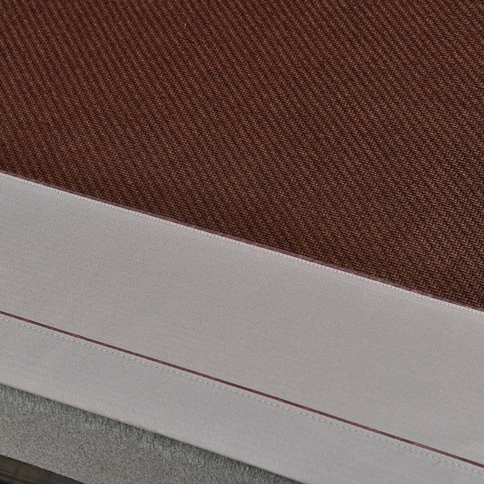 91家纺网 家纺一手货源 找家纺 小牛席业 2026新款纯藤席面经典款薄荷清香双面席凉席席子 薄荷清香席-黑咖