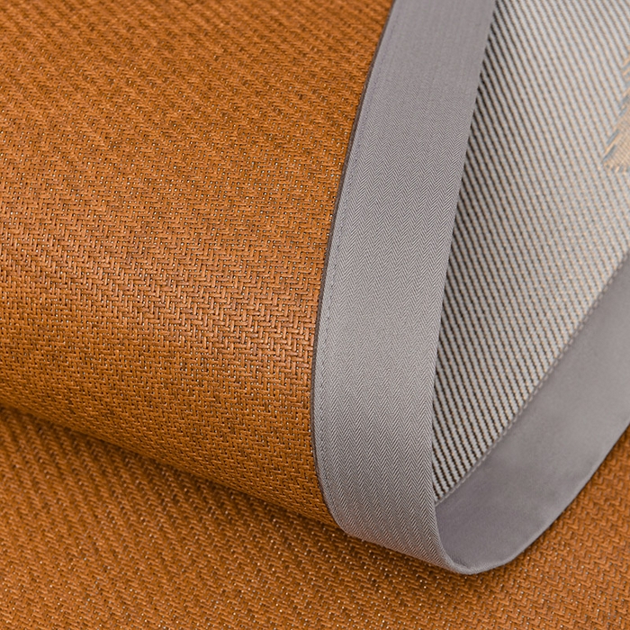 91家纺网 家纺一手货源 找家纺 小牛席业 2026新款纯藤席面经典款薄荷清香双面席凉席席子 薄荷清香席-红棕