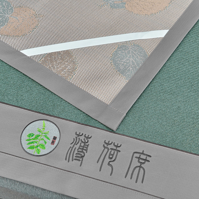 91家纺网 家纺一手货源 找家纺 小牛席业 2026新款纯藤席面经典款薄荷清香双面席凉席席子 薄荷清香席-墨绿