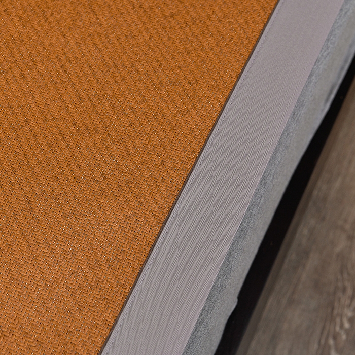 91家纺网 家纺一手货源 找家纺 小牛席业 2026新款纯藤席面经典款薄荷清香双面席凉席席子 薄荷清香席-红棕