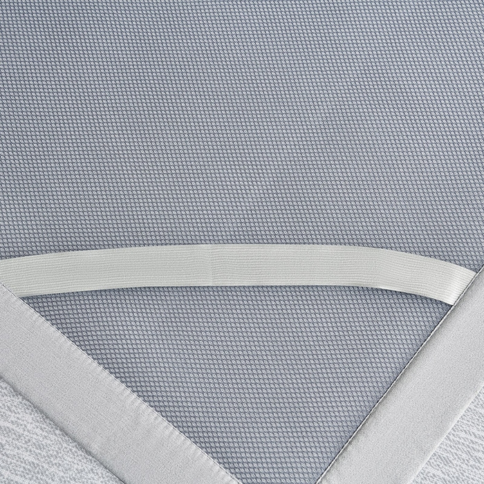 91家纺网 家纺一手货源 找家纺 小牛席业 2026新款铃兰冷感冰丝席凉席席子 铃兰-灰色