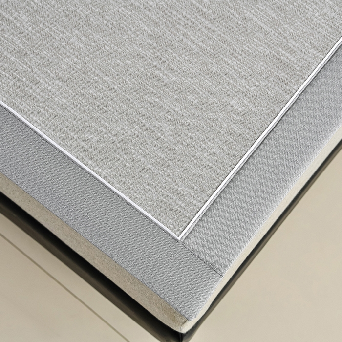 91家纺网 家纺一手货源 找家纺 小牛席业 2026新款铃兰冷感冰丝席凉席席子 铃兰-香槟