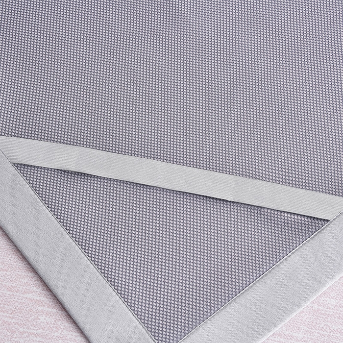 91家纺网 家纺一手货源 找家纺 小牛席业 2026新款铃兰冷感冰丝席凉席席子 铃兰-粉色