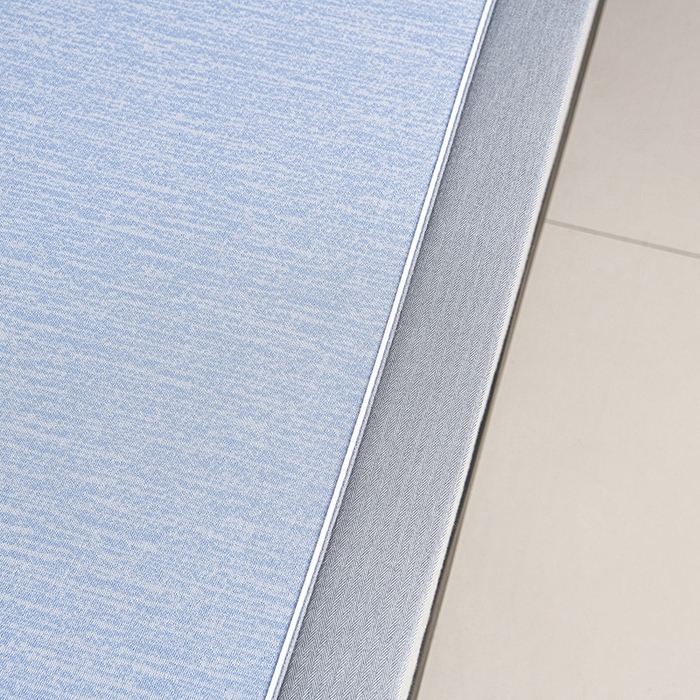 91家纺网 家纺一手货源 找家纺 小牛席业 2026新款铃兰冷感冰丝席凉席席子 铃兰-蓝色