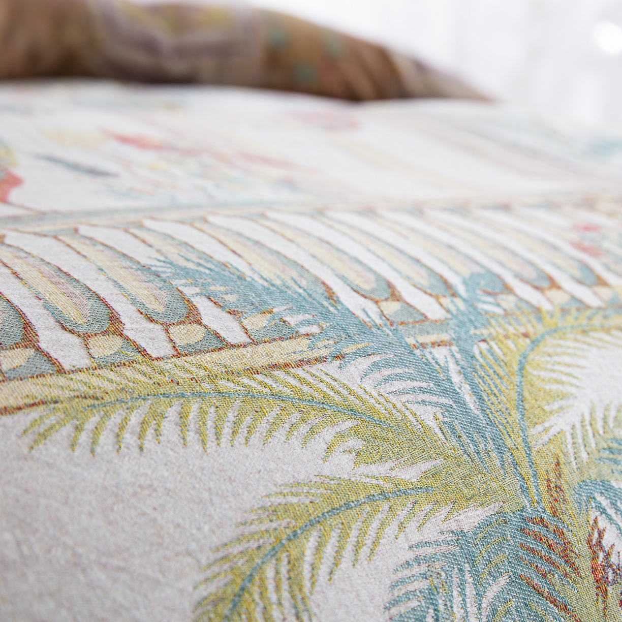 91家纺网 家纺一手货源 找家纺 双层纱家居 2026新款小清新双层纱四件套 亭亭玉立