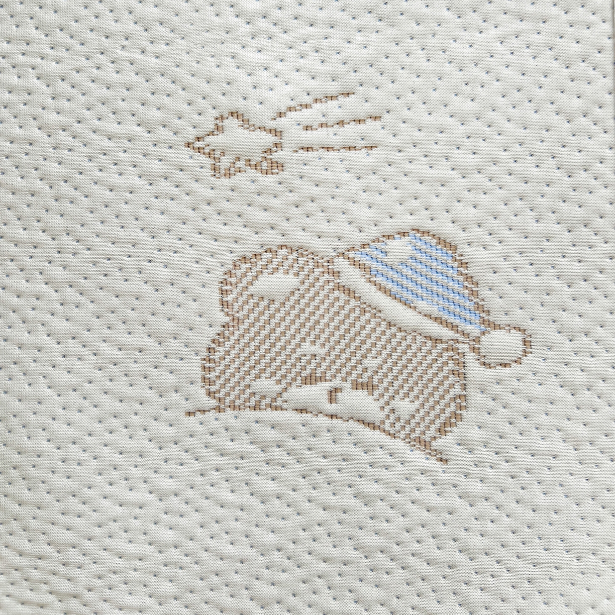 91家纺网 家纺一手货源 找家纺 富馨莱 2026年新款儿童幼儿园豆豆席凉席席子支持一件定制 可爱熊