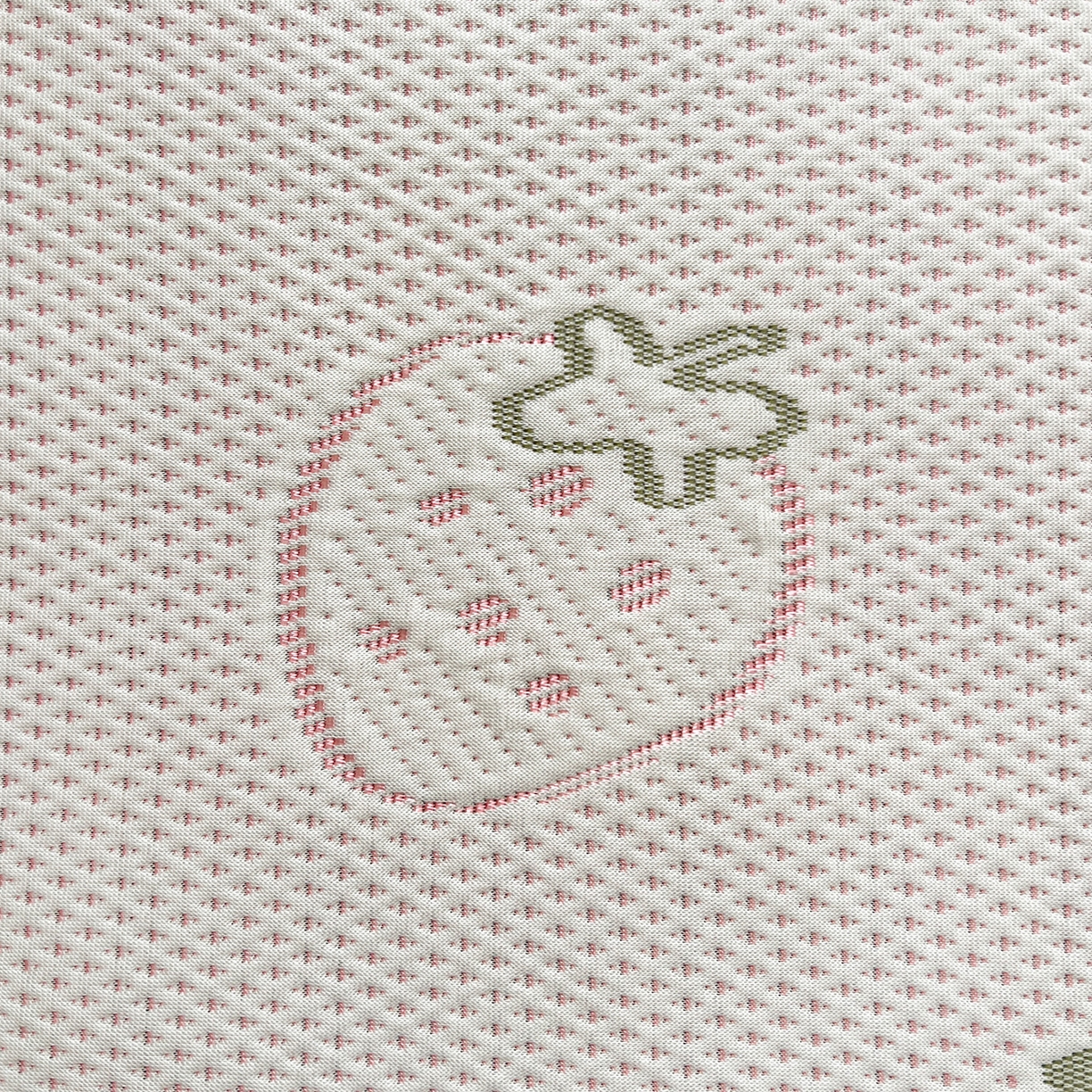 91家纺网 家纺一手货源 找家纺 富馨莱 2026年新款儿童幼儿园豆豆席凉席席子支持一件定制 草莓乐园