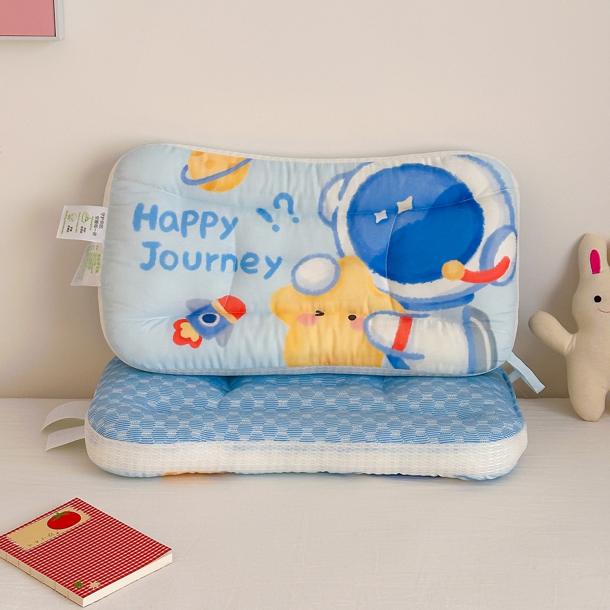 91家纺网 家纺一手货源 找家纺 （总）嗨生活 2026新款冰豆豆枕芯大版卡通儿童枕芯幼儿园枕芯枕头枕芯